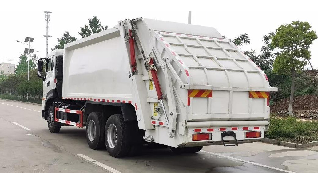 楚勝牌國六東風天龍20方壓縮式垃圾車